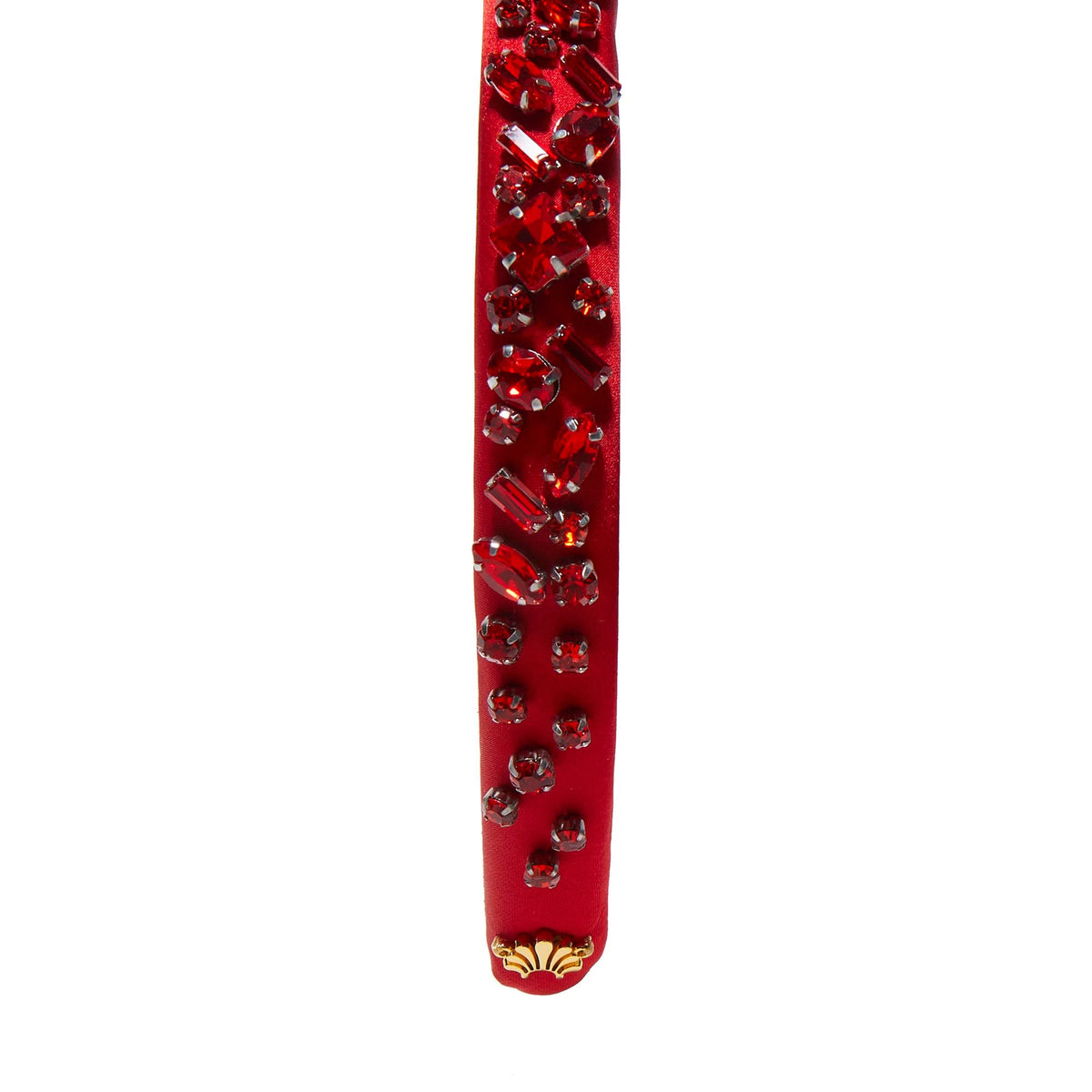 Lele Sadoughi HEADBANDS JULY RUBY GIGI JEWELED BIRTHSTONE HEADBAND