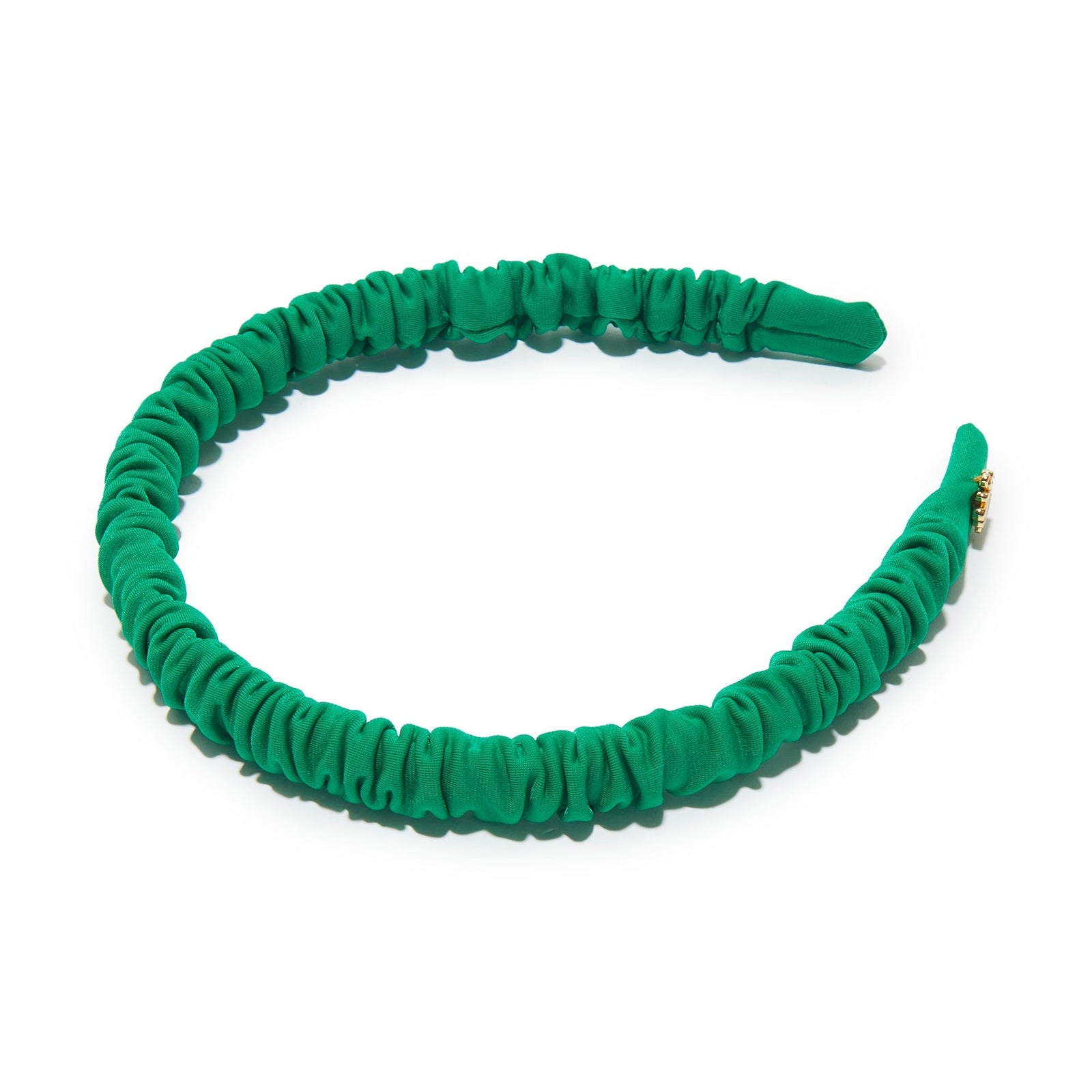 Lele Sadoughi HEADBANDS KELLY GREEN JESSIE NEOPRENE HEADBAND