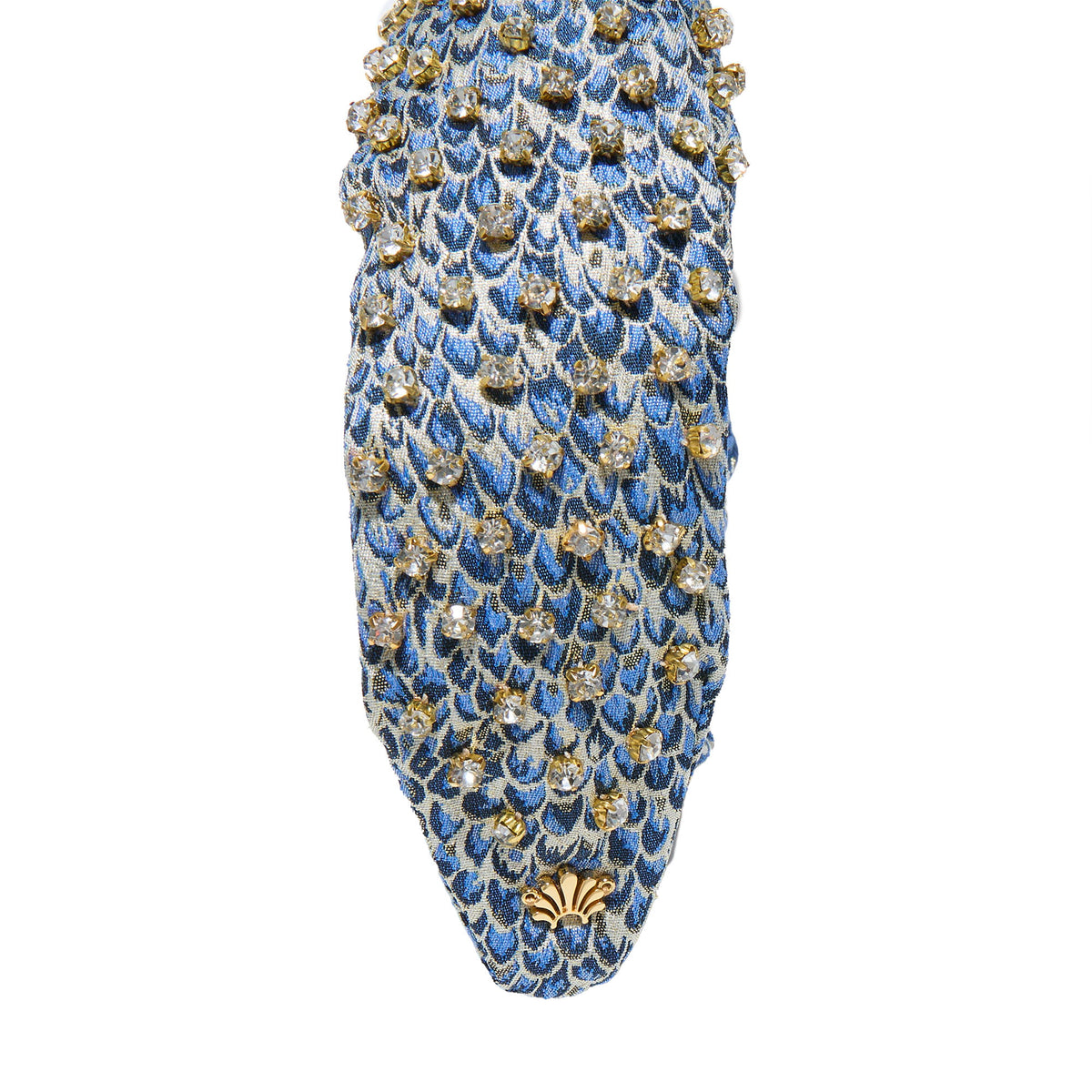 Lele Sadoughi HEADBANDS LAPIS MARLENE CRYSTAL EMBELLISHED HEADBAND