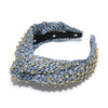 Lele Sadoughi HEADBANDS LAPIS MARLENE CRYSTAL EMBELLISHED HEADBAND