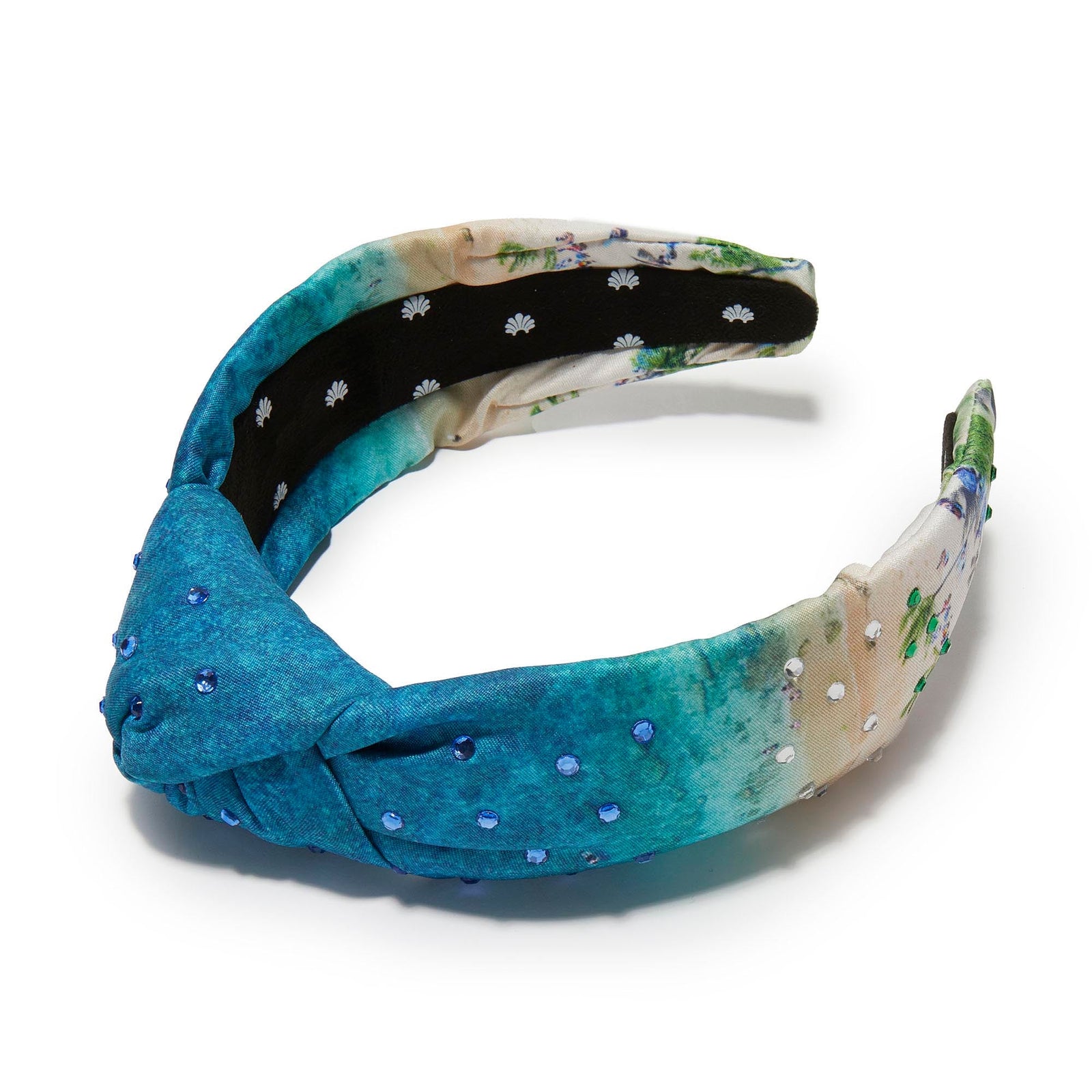 LELE SADOUGHI HEADBANDS LELE SADOUGHI X GRAY MALIN KNOTTED MAUI HEADBAND