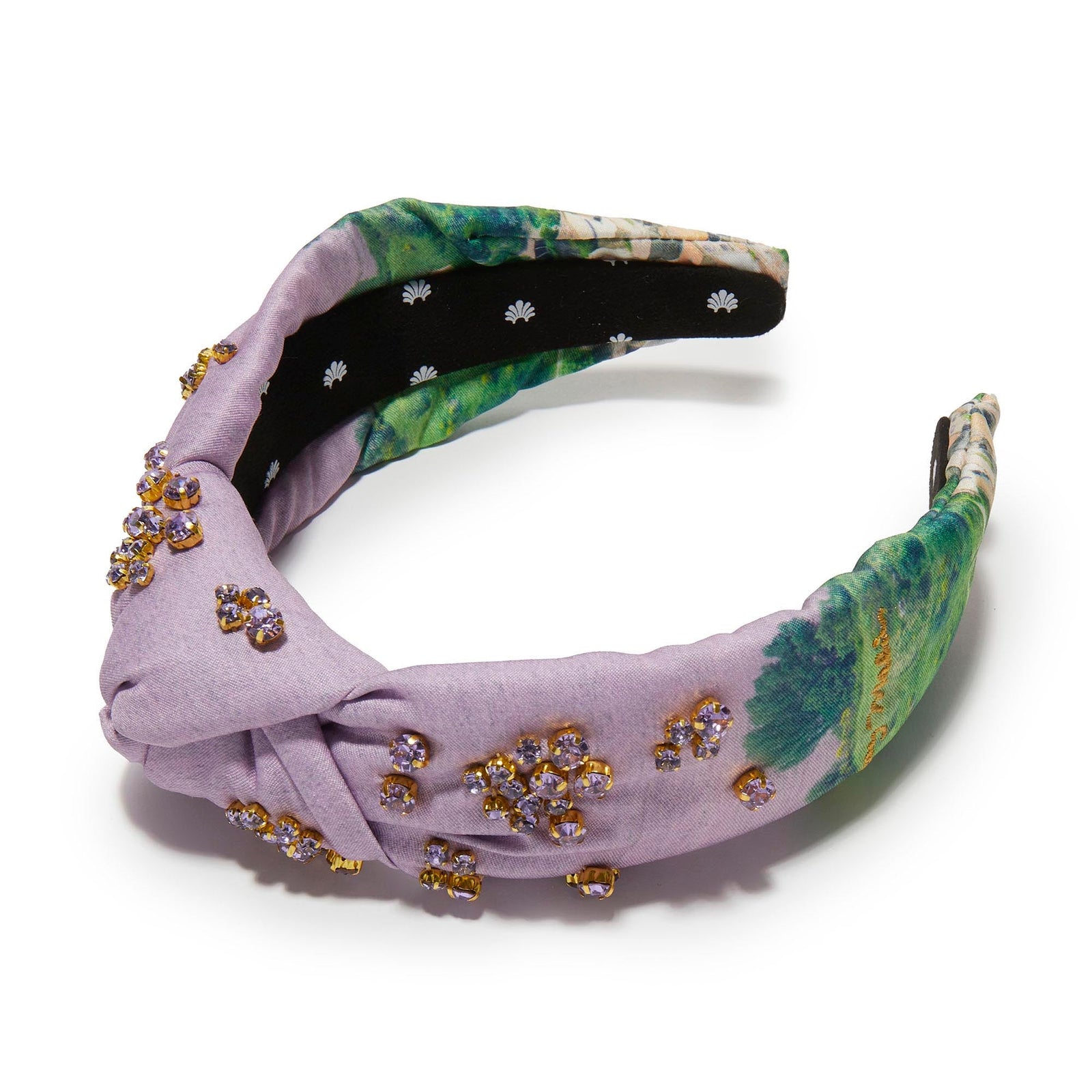 LELE SADOUGHI HEADBANDS LELE SADOUGHI X GRAY MALIN KNOTTED PROVENCE HEADBAND