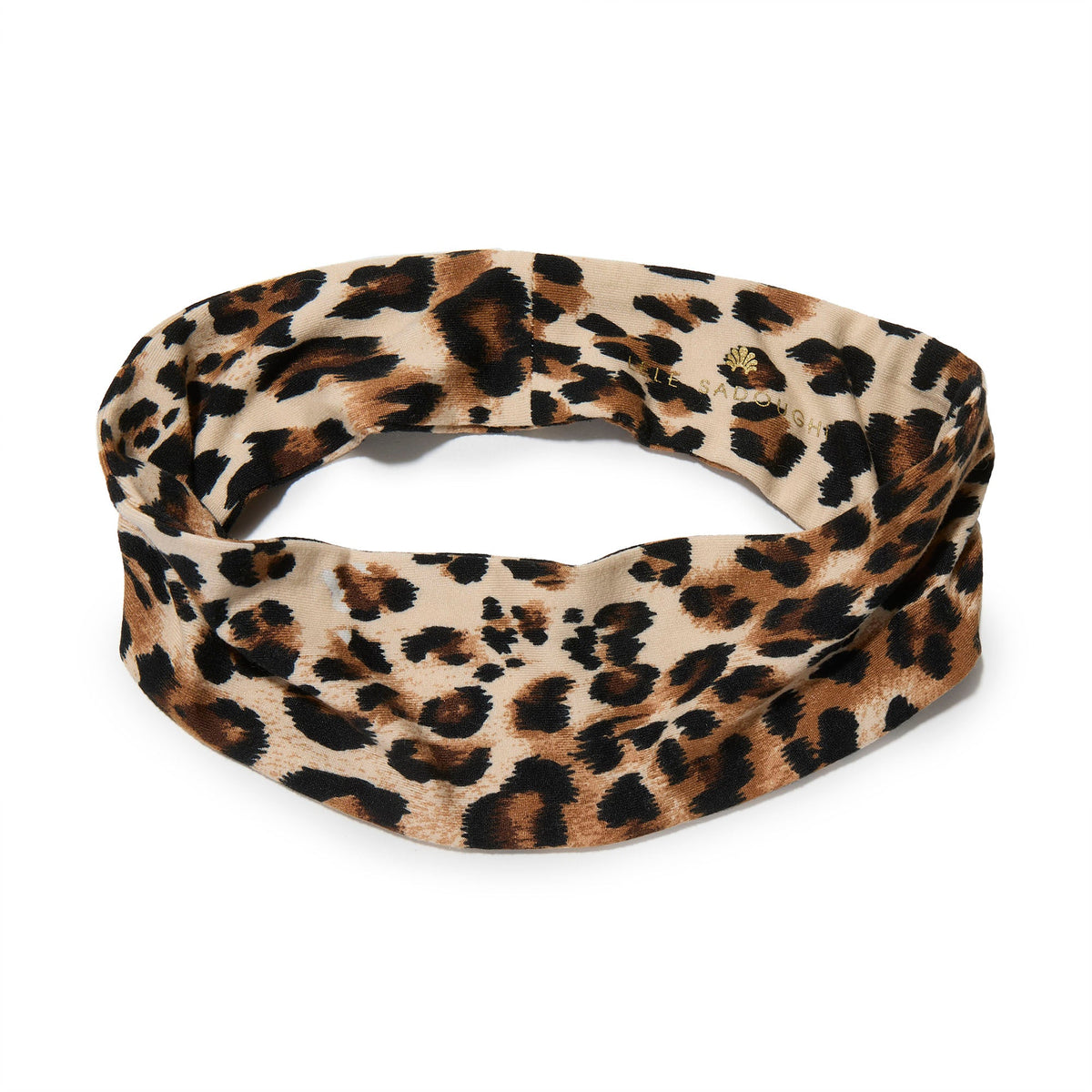 Lele Sadoughi HEADBANDS LEOPARD AUDREY STRETCH HEADBAND