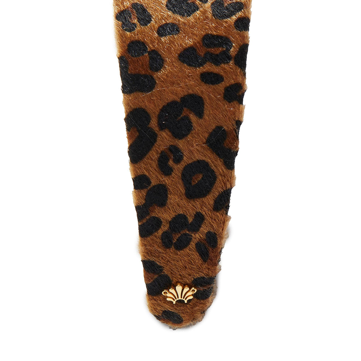 Lele Sadoughi HEADBANDS LEOPARD BRIGITTE FAUX PONYHAIR HEADBAND