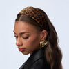 Lele Sadoughi HEADBANDS LEOPARD BRIGITTE FAUX PONYHAIR HEADBAND