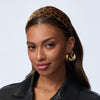 Lele Sadoughi HEADBANDS LEOPARD BRIGITTE FAUX PONYHAIR HEADBAND