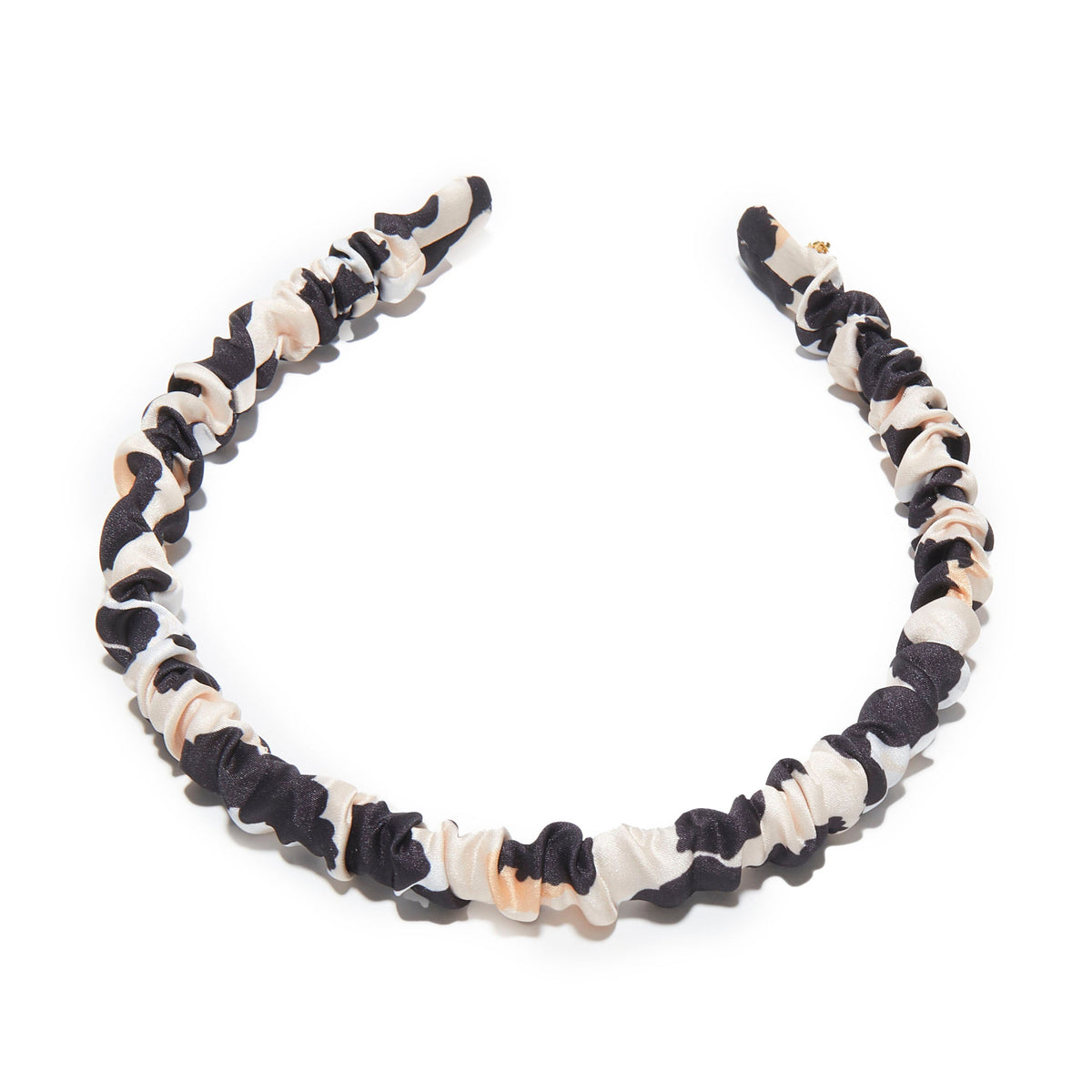 Lele Sadoughi HEADBANDS LEOPARD JESSIE SILK HEADBAND