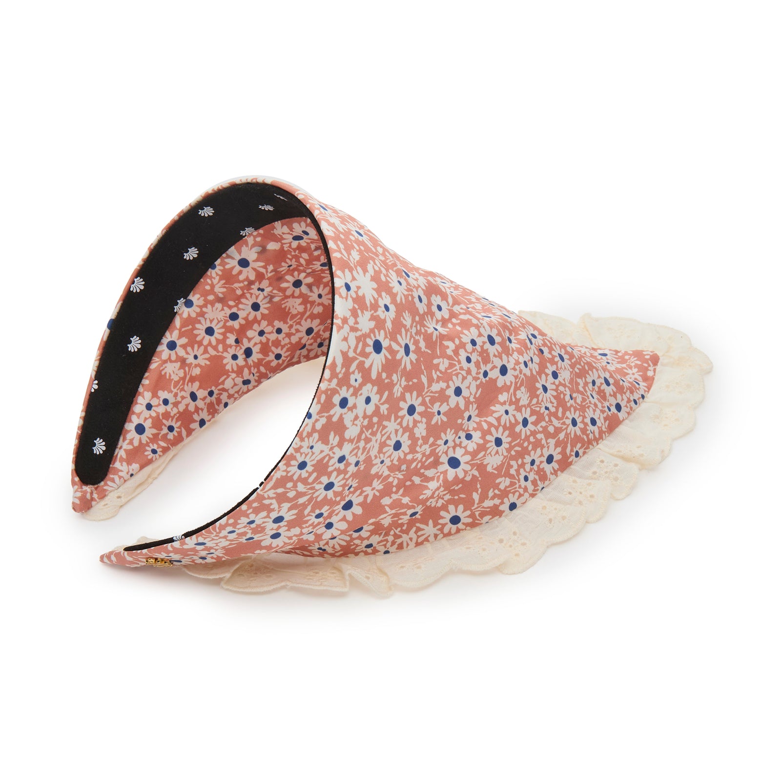 Lele Sadoughi HEADBANDS LITTLE HOUSE ON THE PRAIRIE JACKIE EYELET TRIM HEADBAND