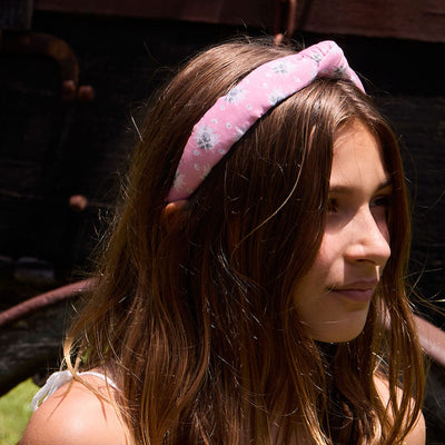 Lele Sadoughi HEADBAND LITTLE HOUSE ON THE PRAIRIE NELLIE KIDS KNOTTED HEADBAND
