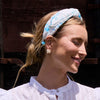 Lele Sadoughi HEADBANDS LITTLE HOUSE ON THE PRAIRIE VERONICA EYELET TRIM HEADBAND