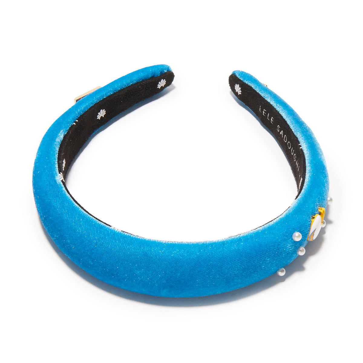 Lele Sadoughi HEADBANDS LOS ANGELES CHARGERS LELE X NFL POWDER BLUE CHARLOTTE HEADBAND *PRE-ORDER*