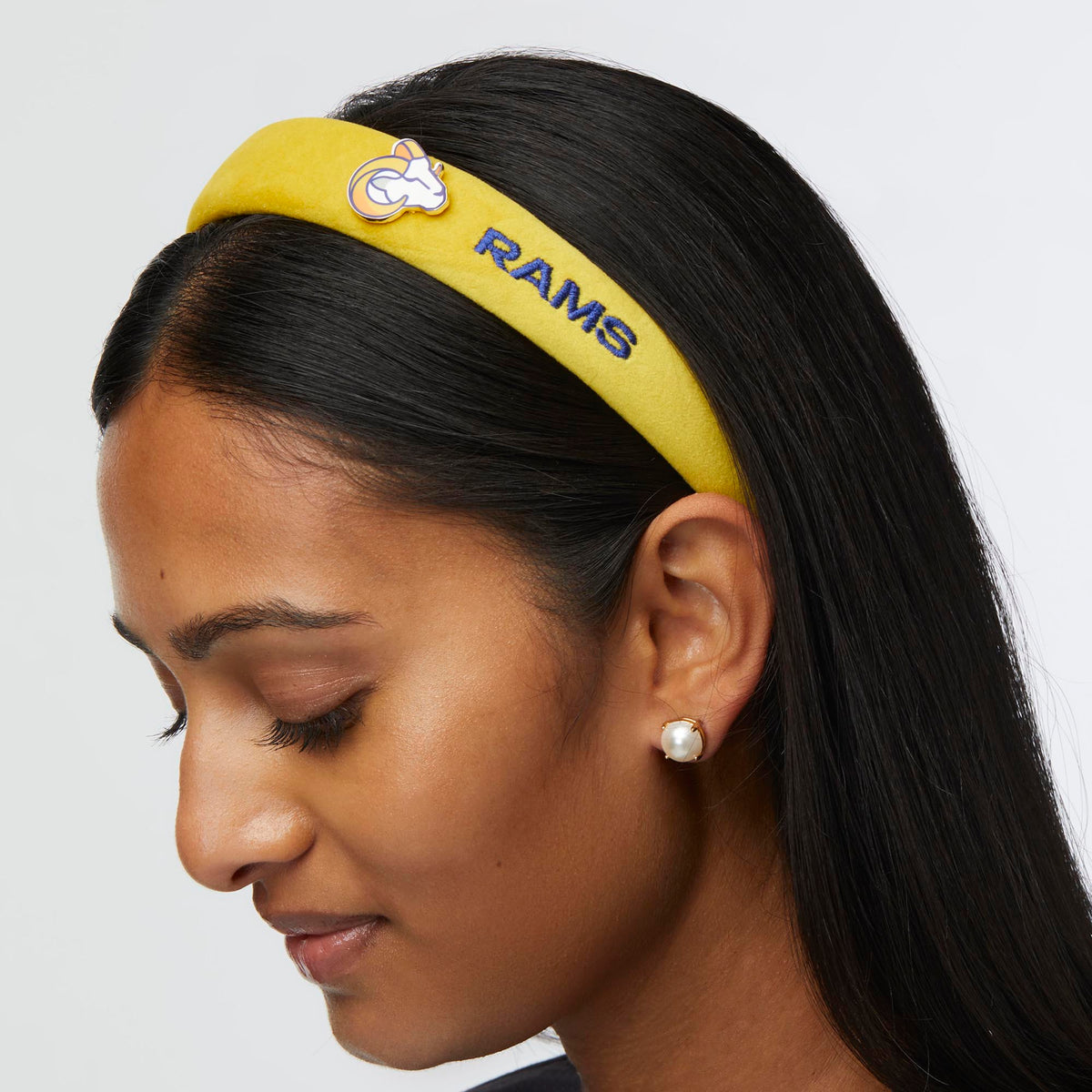 Lele Sadoughi HEADBANDS LOS ANGELES RAMS LELE SADOUGHI X NFL SOL CHARLOTTE HEADBAND