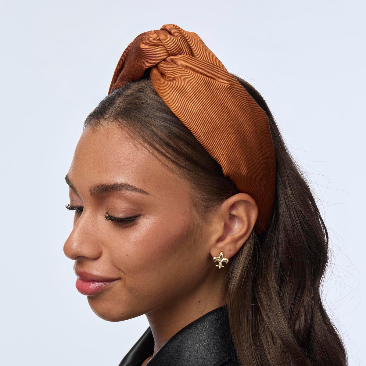 Lele Sadoughi HEADBANDS MAPLE GRETA MOIRE HEADBAND