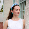 Lele Sadoughi HEADBANDS MARINE MULTI  MARLENE EMBELLISHED ANCHORS AWAY HEADBAND