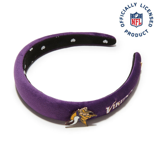 MINNESOTA VIKINGS LELE SADOUGHI X NFL PURPLE CHARLOTTE HEADBAND