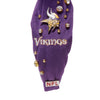 Lele Sadoughi HEADBANDS MINNESOTA VIKINGS LELE X NFL PURPLE EMBELLISHED KNOTTED HEADBAND