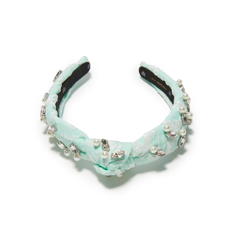 MINT KIDS KNOTTED CRYSTAL GRID HEADBAND