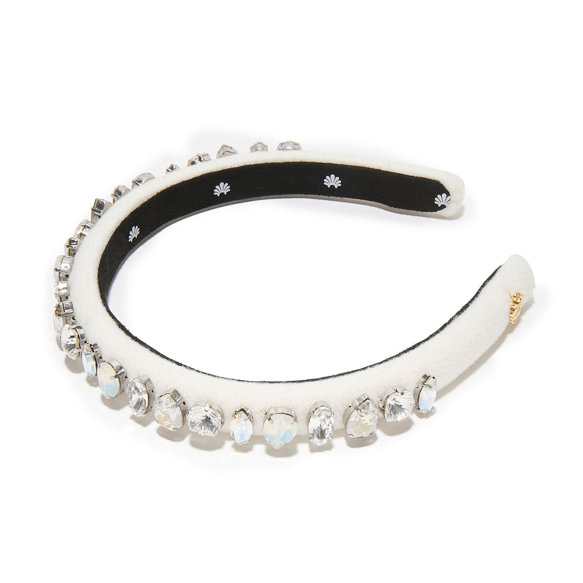 Lele Sadoughi HEADBANDS MOONLIGHT GIGI SWAROVSKI CRYSTAL GEM HEADBAND