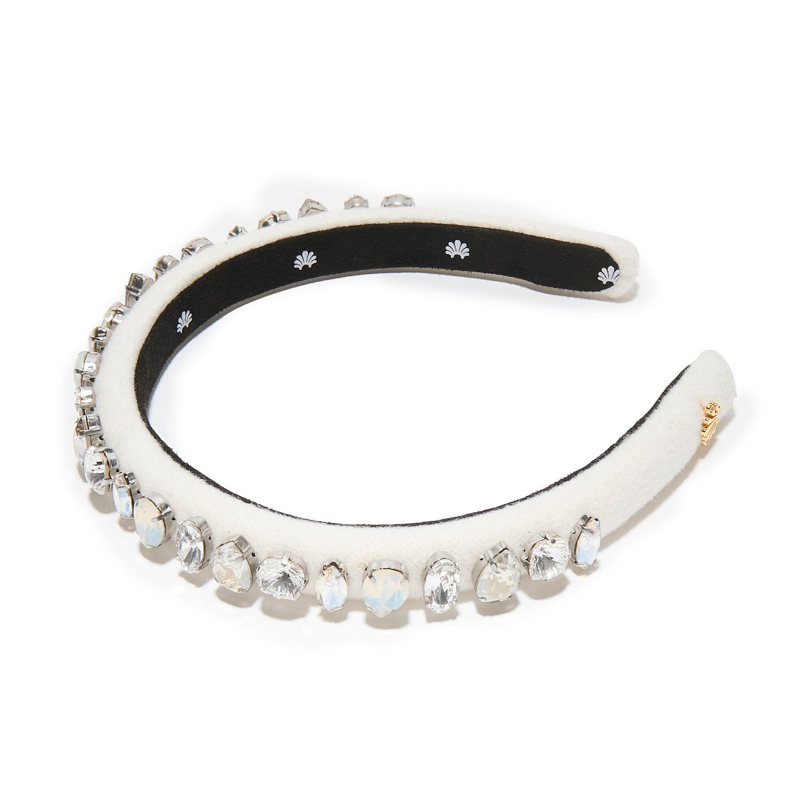 Lele Sadoughi HEADBANDS MOONLIGHT GIGI SWAROVSKI CRYSTAL GEM HEADBAND
