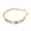 Lele Sadoughi HEADBANDS MULTI GEM STRAND CALYPSO STONE HEADBAND