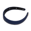 Lele Sadoughi HEADBANDS NAVY CHARLOTTE MOIRE HEADBAND