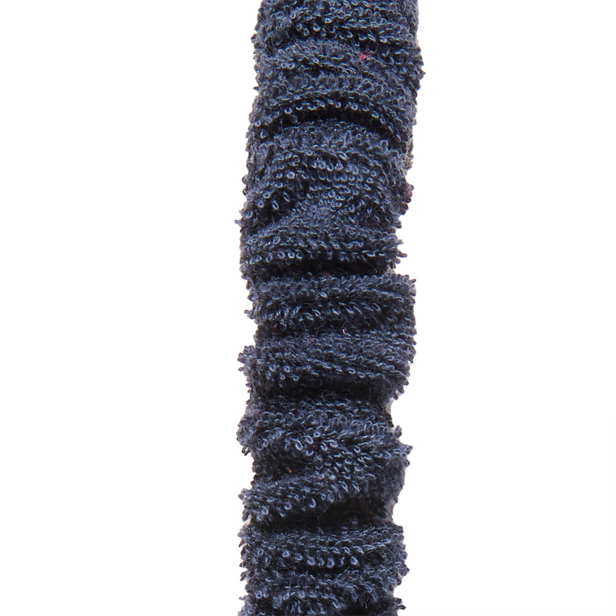 Lele Sadoughi HEADBANDS NAVY JESSIE TERRY HEADBAND