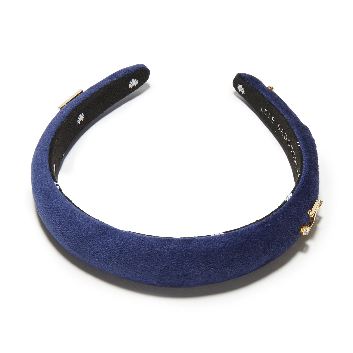 Lele Sadoughi HEADBANDS NEW YORK GIANTS LELE X NFL BLUE CHARLOTTE HEADBAND *PRE-ORDER*