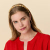 Lele Sadoughi HEADBANDS OCHRE JESSIE HEADBAND