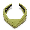 LELE SADOUGHI HEADBANDS OLIVE KAPPA DELTA KNOTTED HEADBAND