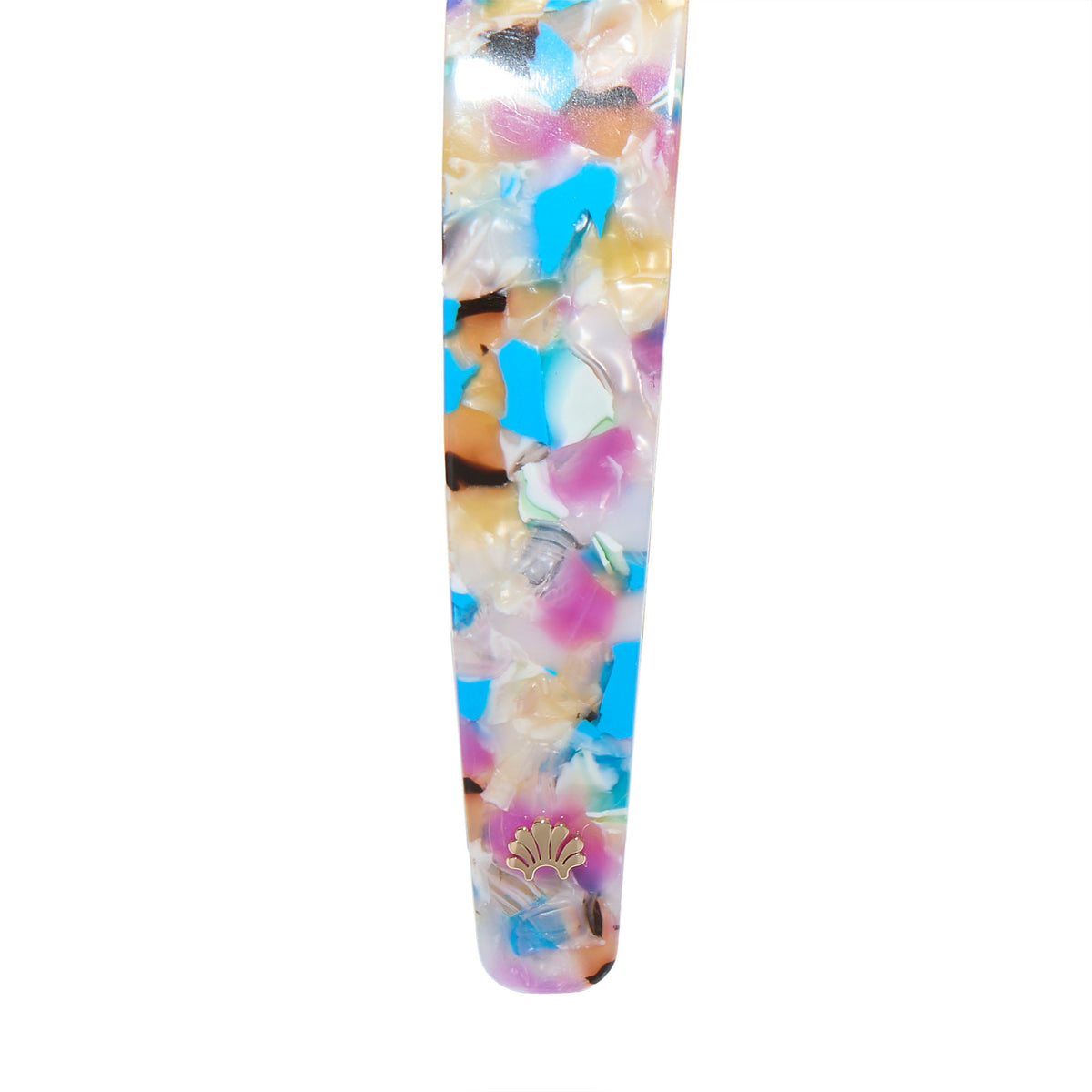 Lele Sadoughi HEADBANDS ONE SIZE BEACH MEDLEY  EMMA ACETATE HEADBAND