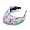 Lele Sadoughi HEADBANDS ONE SIZE BEACH MEDLEY  GRETA BROCADE HEADBAND