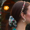 Lele Sadoughi HEADBANDS ONE SIZE BLOOMING CLARABELL JESSIE JEWELED LIBERTY HEADBAND