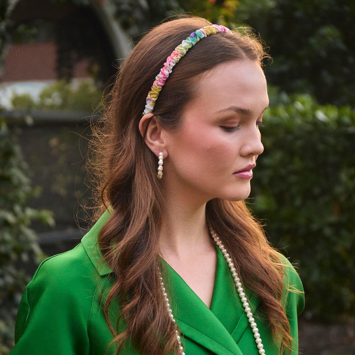 Lele Sadoughi HEADBANDS ONE SIZE BUTTER TRESCO JESSIE LIBERTY HEADBAND