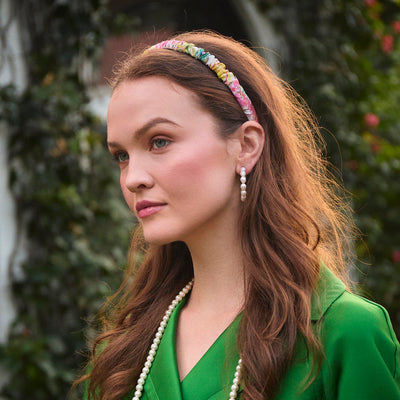 Lele Sadoughi HEADBANDS ONE SIZE BUTTER TRESCO JESSIE LIBERTY HEADBAND