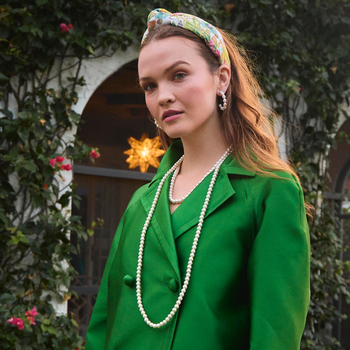 Lele Sadoughi HEADBANDS ONE SIZE BUTTER TRESCO KNOTTED LIBERTY HEADBAND