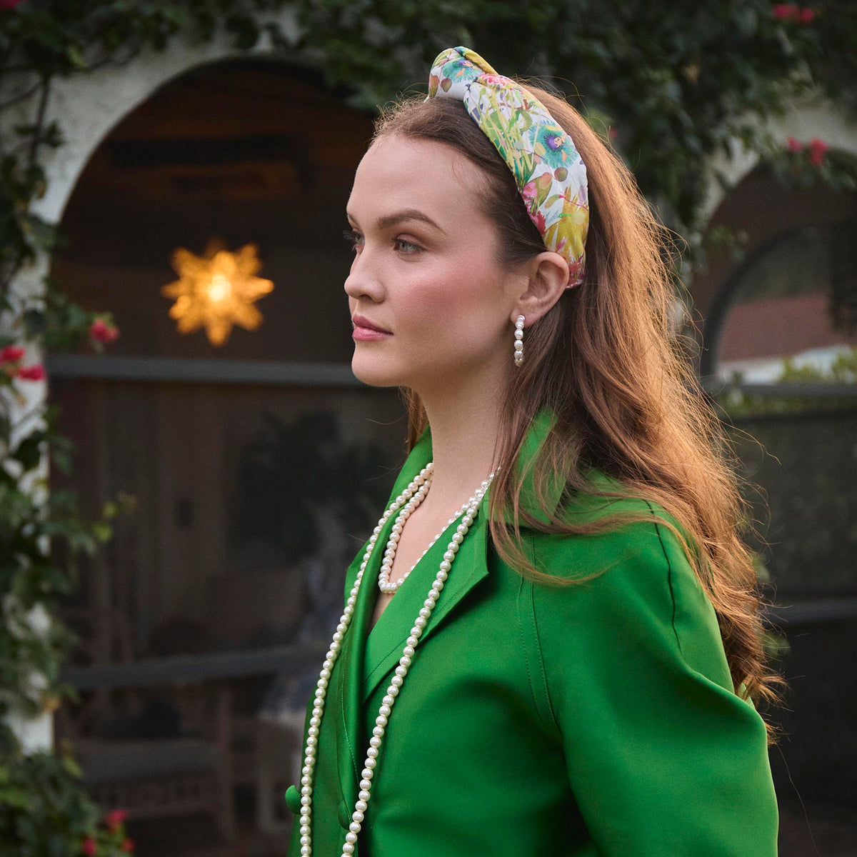 Lele Sadoughi HEADBANDS ONE SIZE BUTTER TRESCO KNOTTED LIBERTY HEADBAND