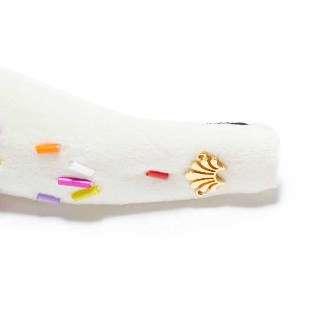 Lele Sadoughi HEADBANDS ONE SIZE BUTTERCREAM BIRTHDAY CAKE KIDS KNOTTED HEADBAND