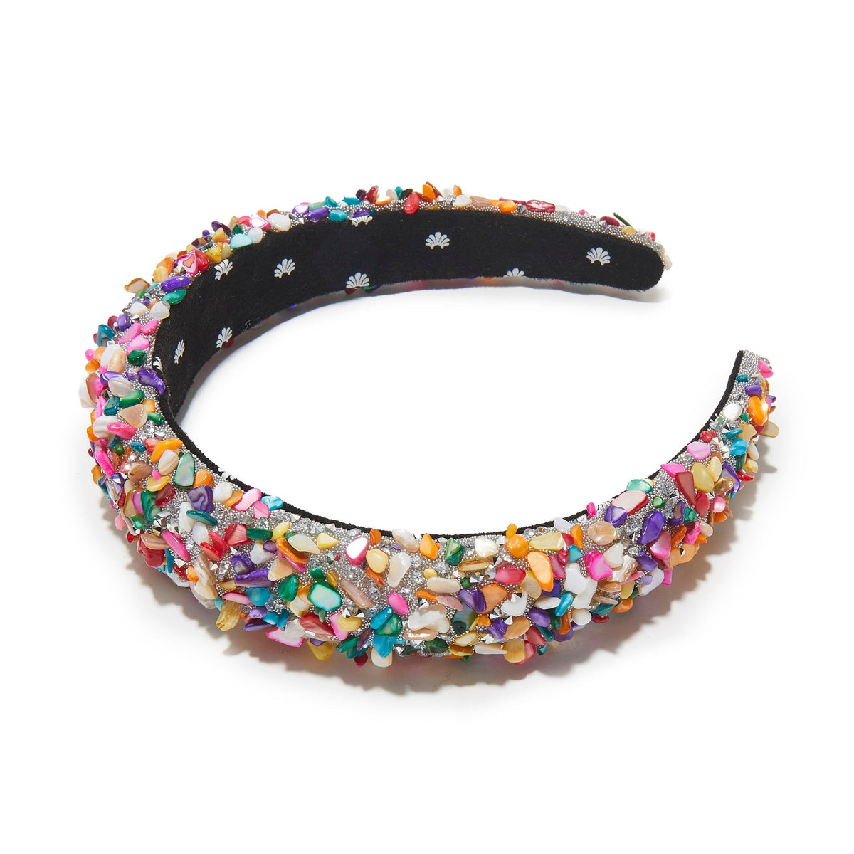 Lele Sadoughi HEADBANDS ONE SIZE CRYSTAL CONFETTI ALL OVER CRYSTAL ALICE HEADBAND