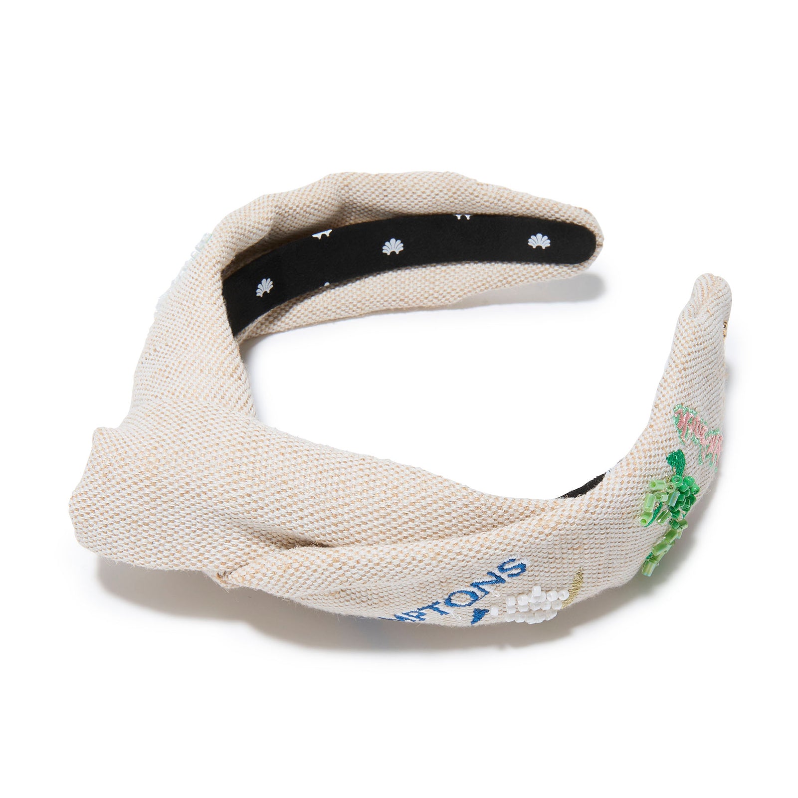 Lele Sadoughi HEADBANDS ONE SIZE DESTINATIONS MARLENE POSTCARDS HEADBAND