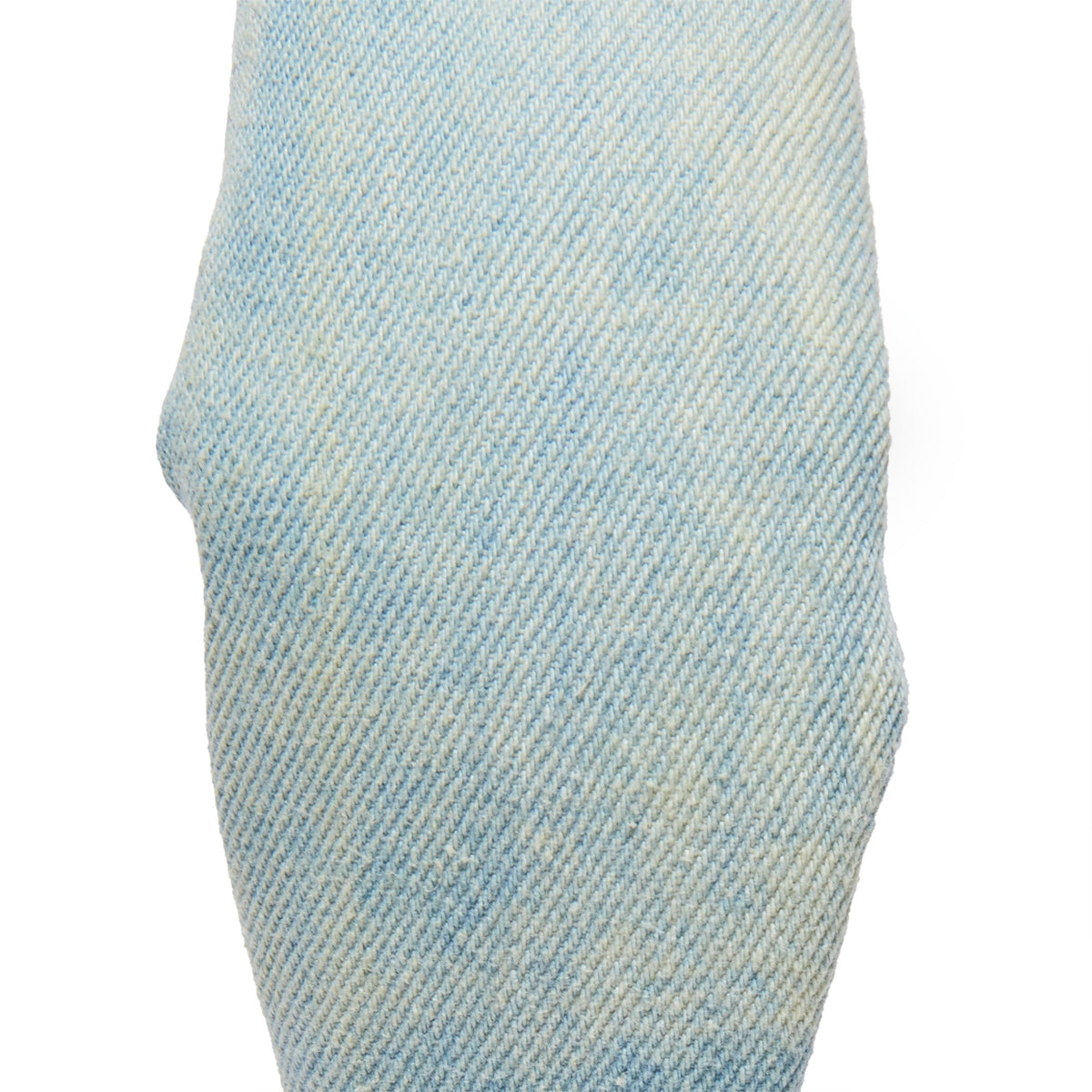 Lele Sadoughi HEADBANDS ONE SIZE FADED DENIM DENIM KNOTTED HEADBAND