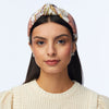 Lele Sadoughi HEADBANDS ONE SIZE FANTASY LAND PRINTED KNOTTED HEADBAND