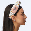 Lele Sadoughi HEADBANDS ONE SIZE FANTASY LAND PRINTED KNOTTED HEADBAND