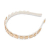 Lele Sadoughi HEADBANDS ONE SIZE GOLD SOLEIL STRAND HEADBAND