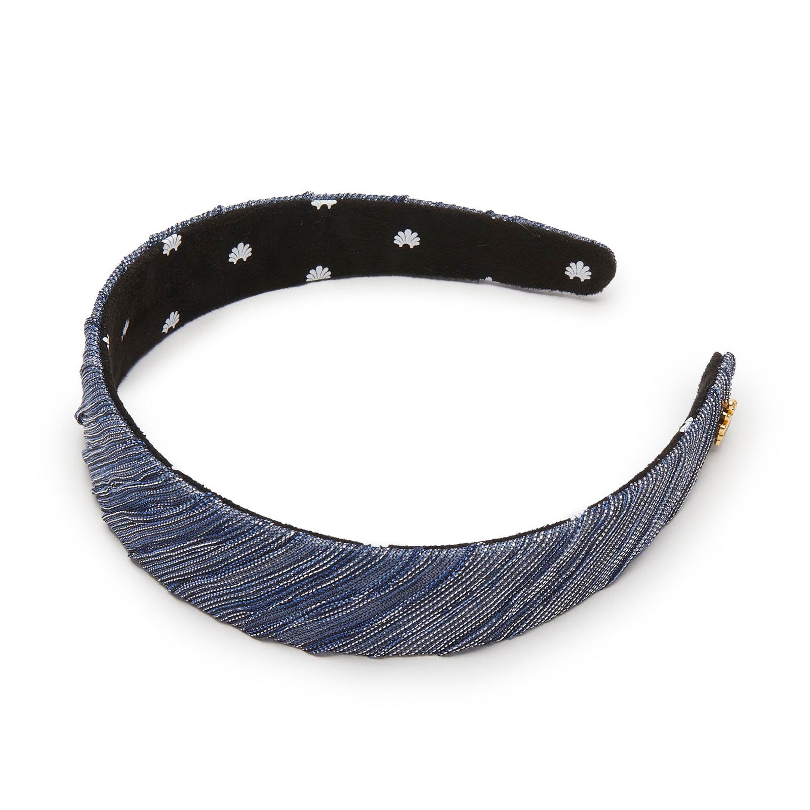 Lele Sadoughi HEADBANDS ONE SIZE IMPERIAL BLUE BESSETTE GALAXY HEADBAND