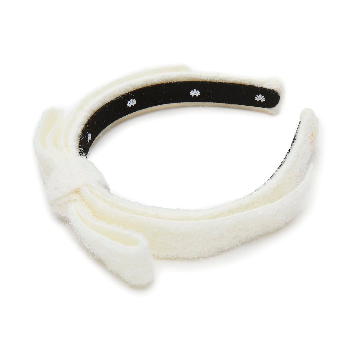 Lele Sadoughi HEADBANDS ONE SIZE IVORY BARDOT HEADBAND