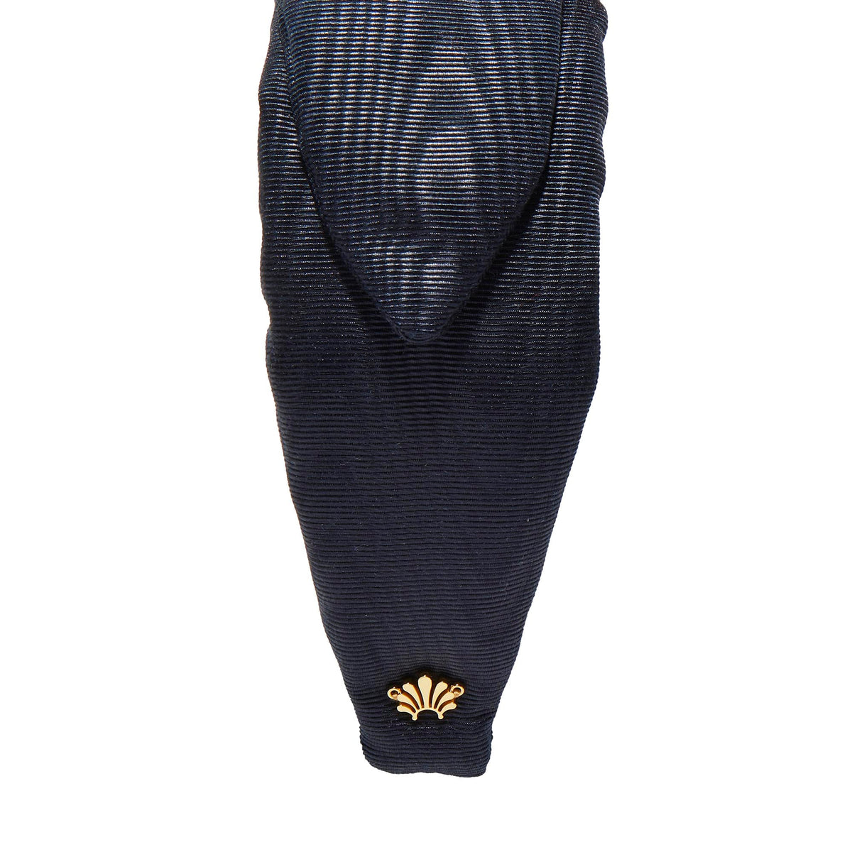 Lele Sadoughi HEADBANDS ONE SIZE JET VERONICA MOIRE HEADBAND