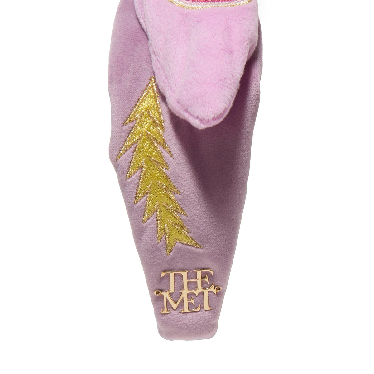 Lele Sadoughi HEADBANDS ONE SIZE LANDSCAPE COLUMNS THE MET X LELE VERONICA KLEE EMBROIDERED HEADBAND