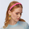 Lele Sadoughi HEADBANDS ONE SIZE PINK BARDOT RIBBON HEADBAND