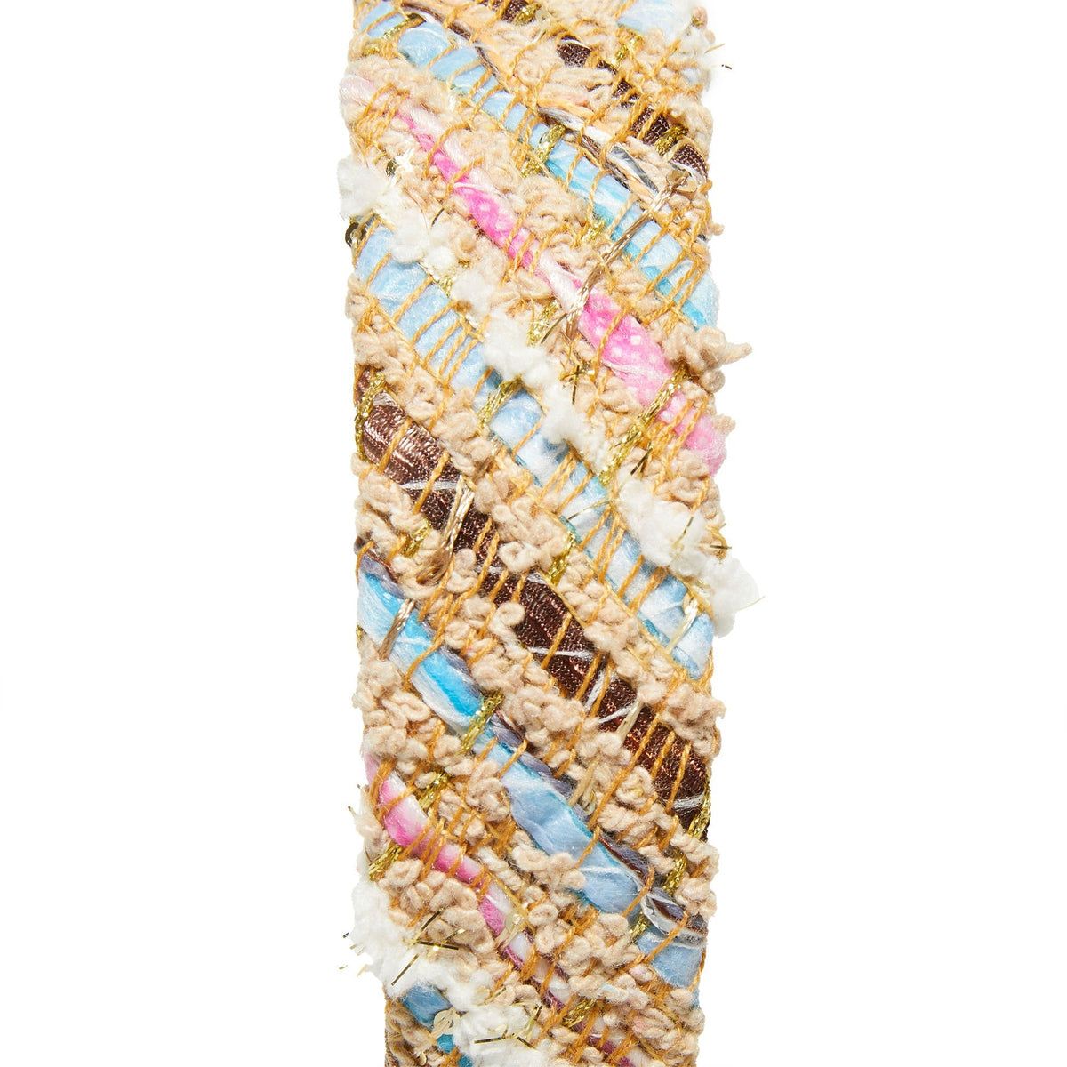 Lele Sadoughi HEADBANDS ONE SIZE PLAYA STRIPE TWEED BESSETTE HEADBAND
