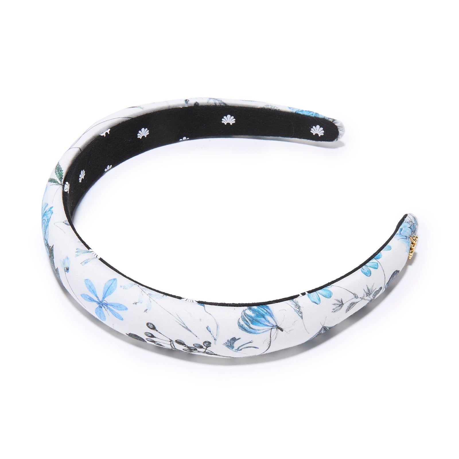 Lele Sadoughi HEADBANDS ONE SIZE SAPPHIRE FLORAL CHARLOTTE LIBERTY HEADBAND